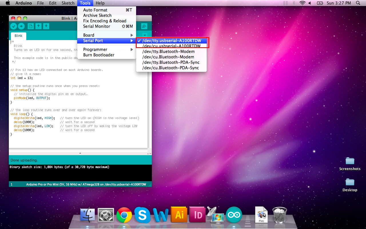 usb to uart driver mac 10.8.5 for ardunio mega